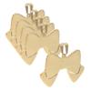 Toddmomy Dog ID Tags - 5 Pack Bow Shape view 1