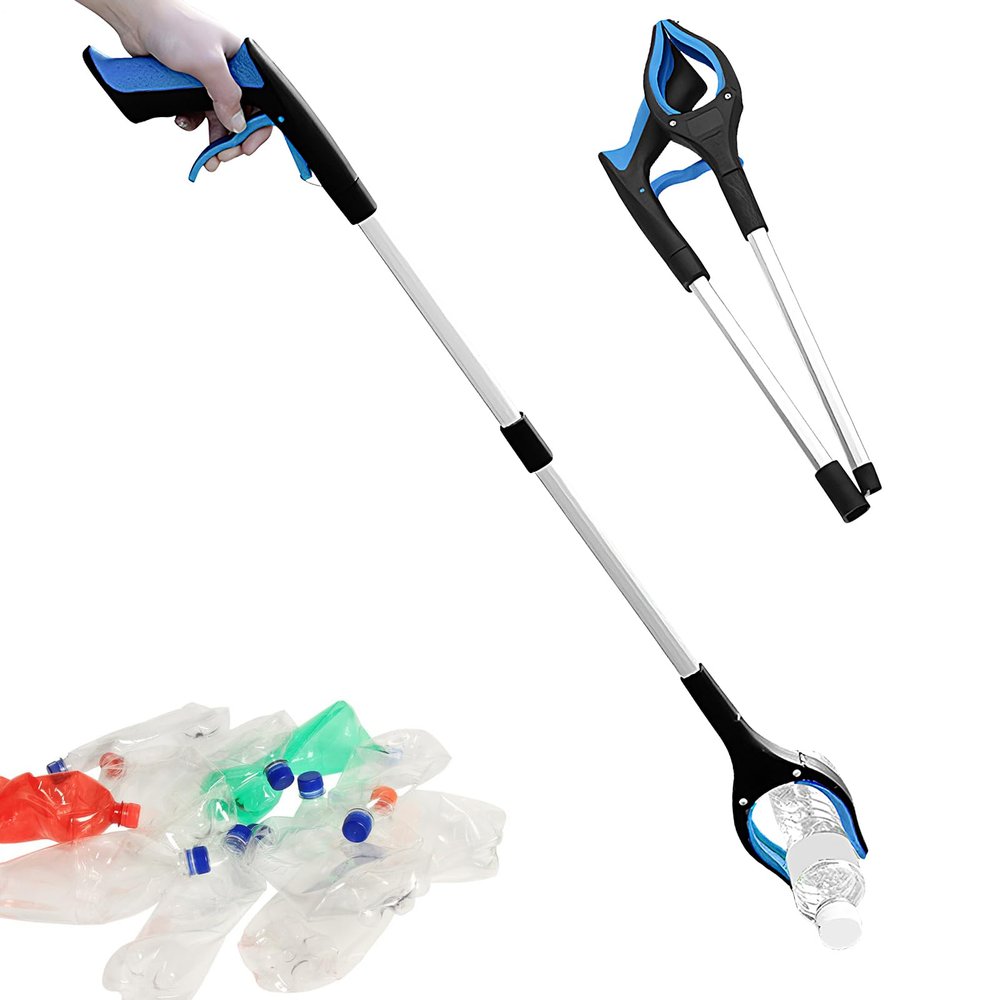 Folding Reacher Grabber Tool