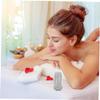 minkissy 2-Piece Facial Massage Roller Set, Ice Face Roller with Massage Balls, Light Gray ABS view 4