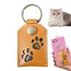Pet Hair Keychain Holder, Pet Memorial Keychain view 1