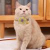 Adjustable Floral Cat Collar with Bell view 2