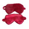 Sleep Mask, Soft Plush Cloud Eye Cover, Red view 1