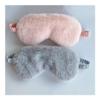 Sleep Mask, Soft Plush Cloud Eye Cover, Red view 4