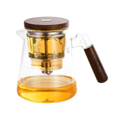 SBCGFY 800 ml Teapot with Separate Filter, Kung Fu Tea Set for Flowering and Loose-Leaf Tea
