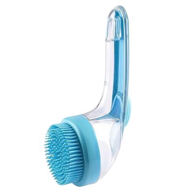 Dog Bath Brush with Ergonomic Handle