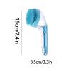 Dog Bath Brush with Ergonomic Handle view 2