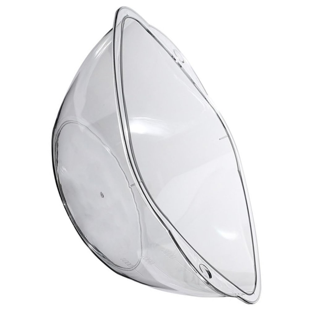Transparent Plastic Facial Cleansing Basin for Salons
