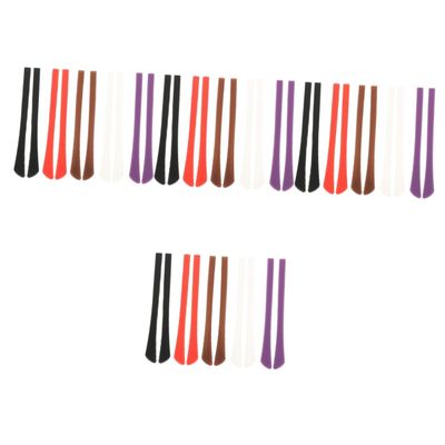 HAPINARY 20 Pairs Silicone Eyeglass Temple Sleeves, Non-Slip Glasses Holders