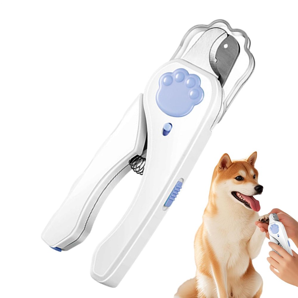 Cat Nail Clipper - Automatic Light Reset Pet Nail Scissors