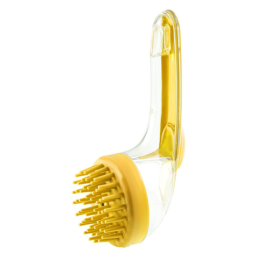 Pet Bath Scrubber with Shampoo Dispenser