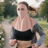 UV-Protective Face Covering with Neck Cover and Drinking Opening view 3