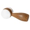 Double-Sided Coconut Fiber Facial Brush for Travel view 1