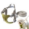 Adjustable Dog Harness with Leash Set view 1