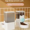 vreplrse 2-Pack Hanging Automatic Food and Water Dispensers for Ferret, Cat and Rabbit Cages view 3