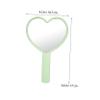 VALICLUD Compact Heart-Shaped Hand Mirrors, 12-Pack view 2