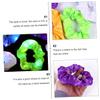 Hemobllo 12-Piece LED Light-Up Satin Hair Ties for Women, Random Colors view 3