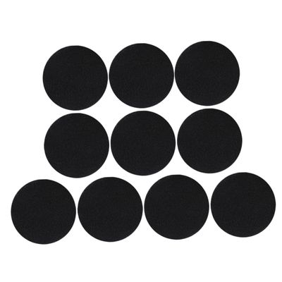 HEMOTON 10-Pack Activated Carbon Cat Litter Filter Pads, Replaceable Odor Mats