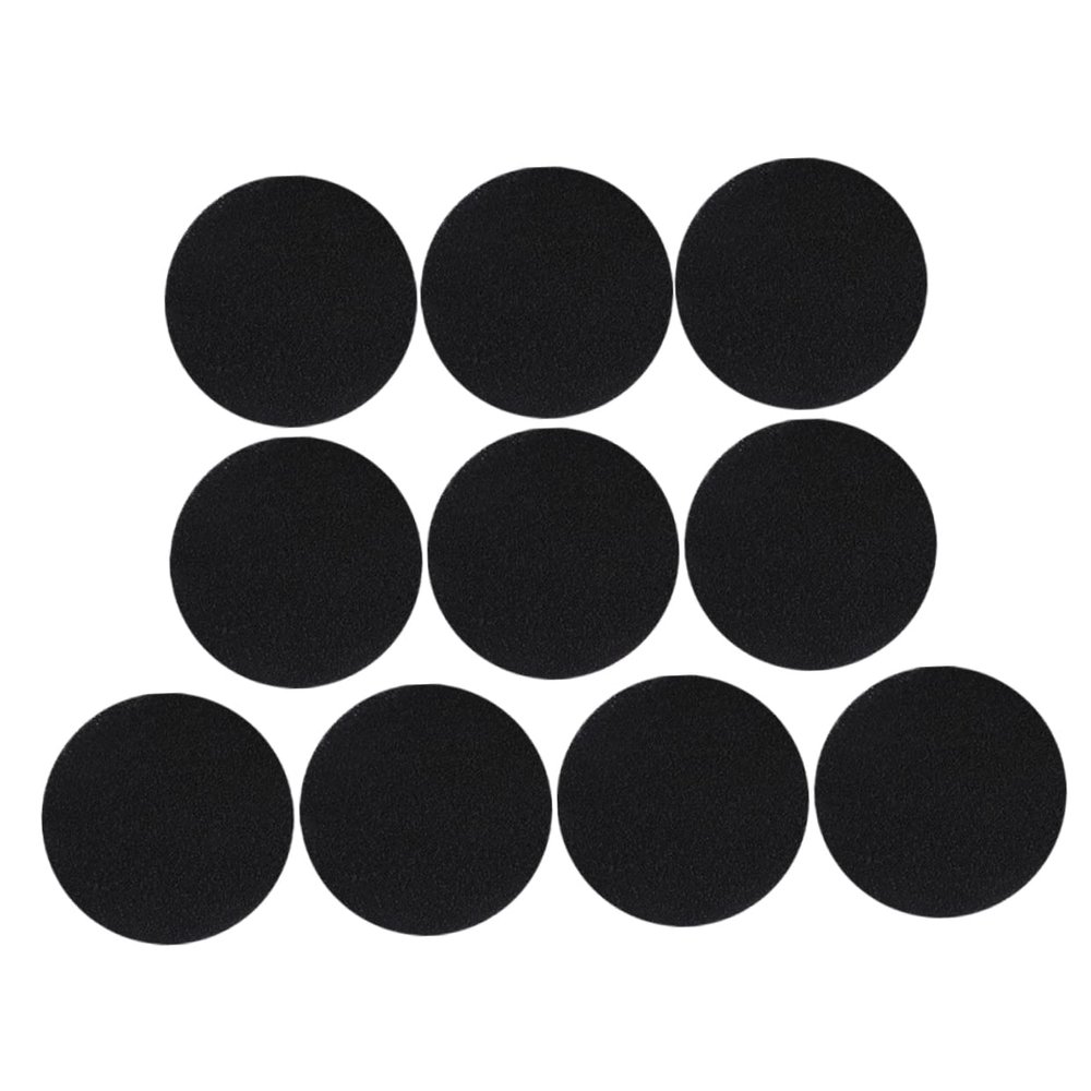 HEMOTON 10-Pack Activated Carbon Cat Litter Filter Pads, Replaceable Odor Mats