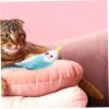 Toyvian Fluffy Cat Toy with Catnip, Plush Bird Design, for Indoor Cats and Kittens view 4