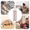 Portable Pink Travel Makeup Bag, Multifunctional Mesh Organizer view 4