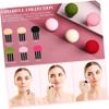Didiseaon 6-Piece Round Makeup Powder Puff Set with Protective Caps view 3
