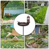 Outdoor Bird Waterer, Vintage Iron Water Bowl with view 4