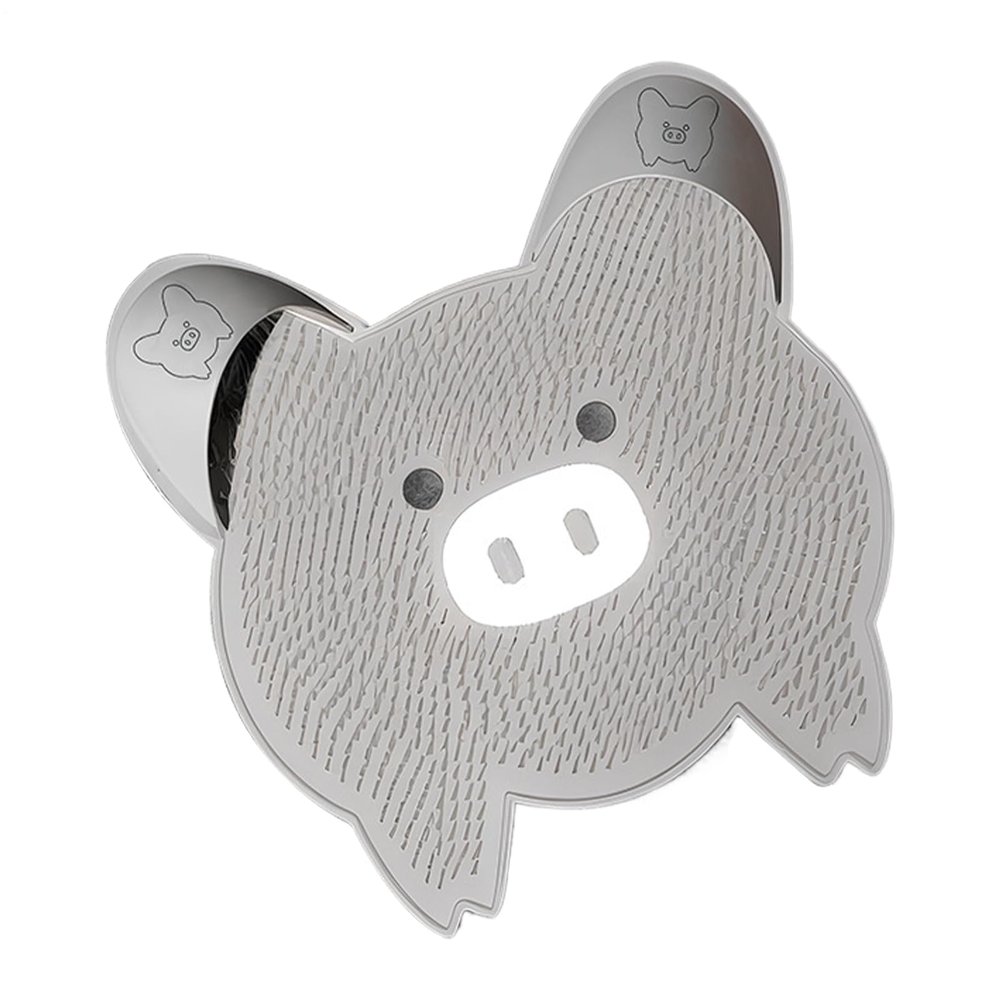 Silicone Shower Foot Scrubber, Non-Slip Exfoliating Brush with Suction Cups