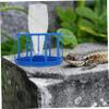 Abaodam Automatic Reptile Water Bowl and Feeder with Large ABS Reservoir view 4