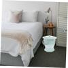 Bedpan with Lid, 1 Pc., PP Plastic, Blue Urinal view 4