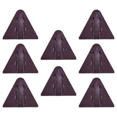 Child Safety Window and Door Locks, 8-Pack, ABS, Brown