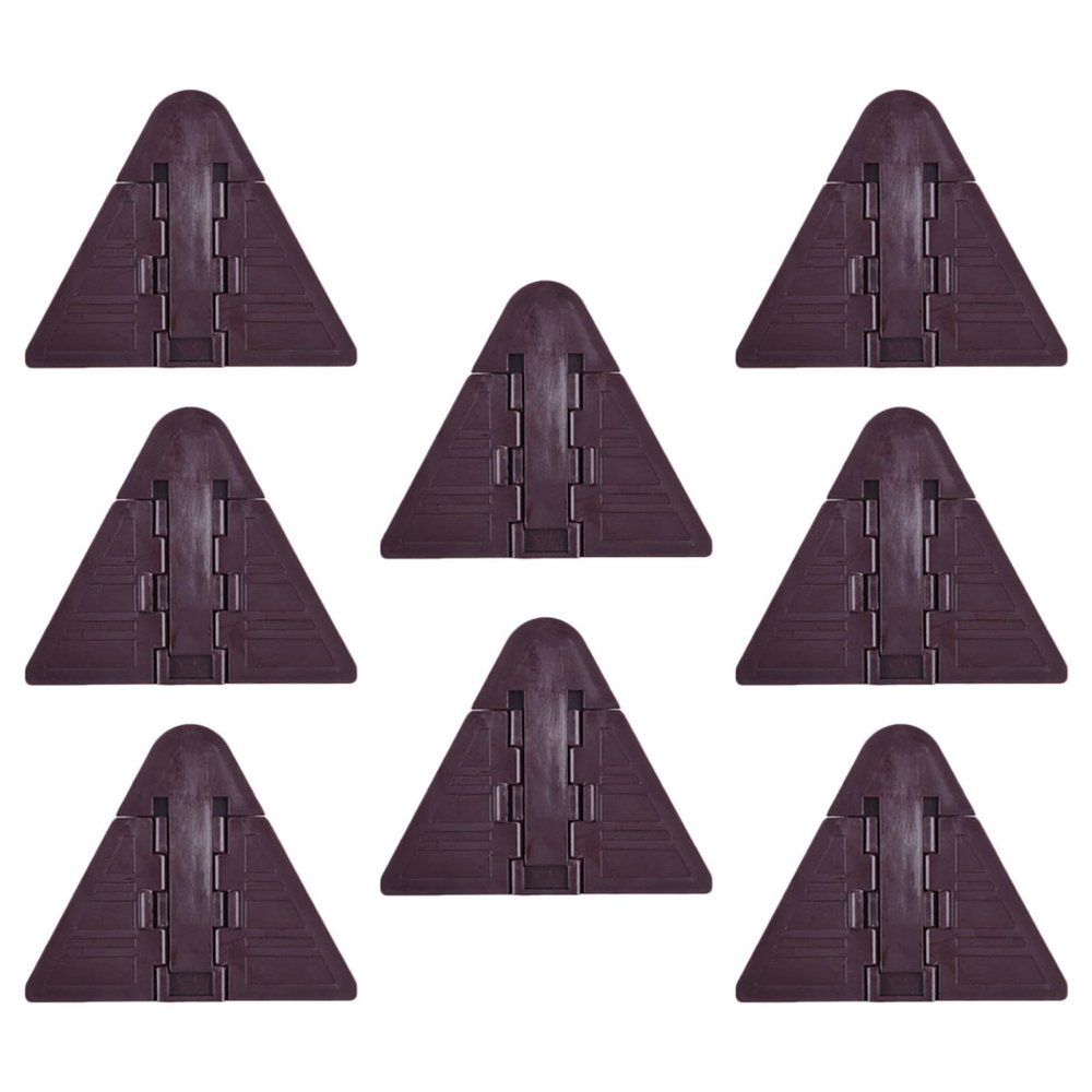 Child Safety Window and Door Locks, 8-Pack, ABS, Brown