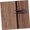 Child Safety Window and Door Locks, 8-Pack, ABS, Brown view 4