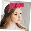 SHERCHPRY 2-Piece Lambswool Headbands for Women with Bow view 4