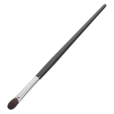 VALICLUD Black Wool Eye Contour Brush with Wooden Handle
