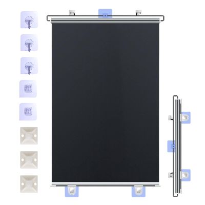 Retractable Baby Gate, Foldable Pet Gate for Dogs
