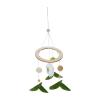 Hanging Crib Mobile with Cartoon Toys and Wind Chime view 1