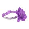 ifundom Adjustable Dog Collar with Floral Pattern view 1