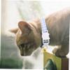 TOYANDONA 3-Piece Adjustable Cat Collars with Bells, Lightweight and Comfortable view 4