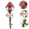 Abaodam Decorative Red Birdhouse Garden Stake view 3