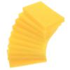 ibasenice 10-Pack Yellow Fine-Pore Sponges for Aquariums and Reptile Terrariums, Durable and Machine-Washable view 1