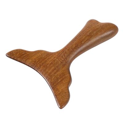 UKCOCO Wooden Massage Tool - Mermaid Tail Design