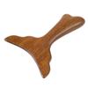 UKCOCO Wooden Massage Tool - Mermaid Tail Design view 1