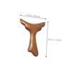UKCOCO Wooden Massage Tool - Mermaid Tail Design view 2