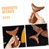 UKCOCO Wooden Massage Tool - Mermaid Tail Design view 3