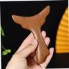 UKCOCO Wooden Massage Tool - Mermaid Tail Design view 4