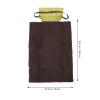 Folding Travel Blanket for Pets, Green Wool, Warm view 2