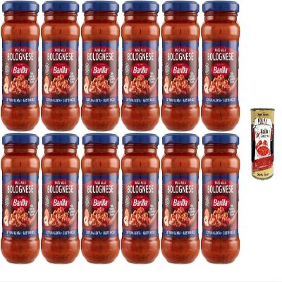 Italian Gourmet Ragù alla Bolognese Sugo, Gluten-Free Pasta Sauce, 12 x 400 g