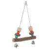 Abaodam Hanging Parrot Swing, Durable Bird Toy for Daily Play and Exercise, Suitable for Home view 1
