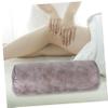 Massage Beauty Pillow and Footrest Cushion for Bed Headboard, 15 x 40 cm, Coffee view 4