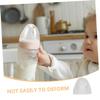 GALPADA Transparent Plastic Baby Bottle Caps, Reusable and Leakproof Replacement Closures view 2